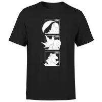 Pokemon Generation 2 Monochrome Starters Men's T-Shirt - Black
