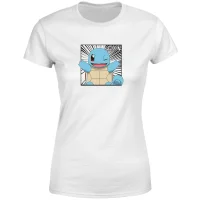 Pokémon Pokédex Squirtle #0007 Women's T-Shirt - White - undefined undefined