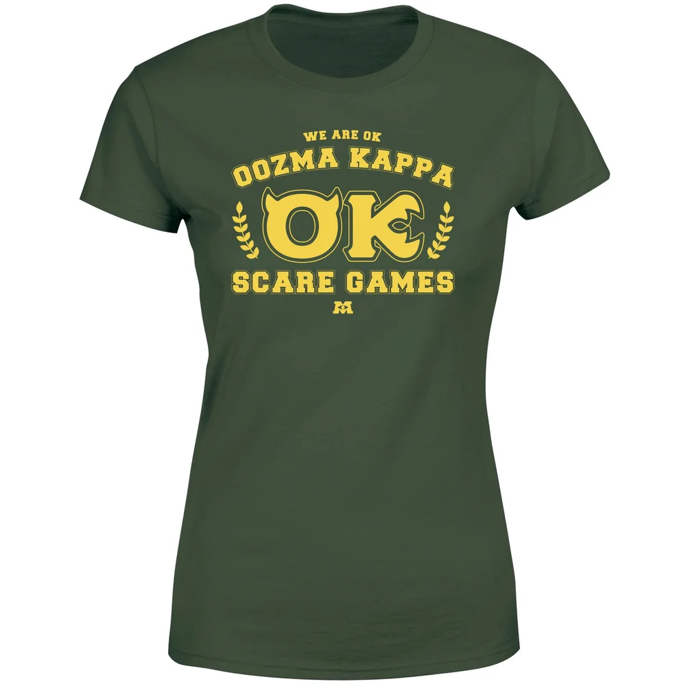 Monsters Inc. Oozma Kappa Scare Games Women's T-Shirt - Green - XS Image 1