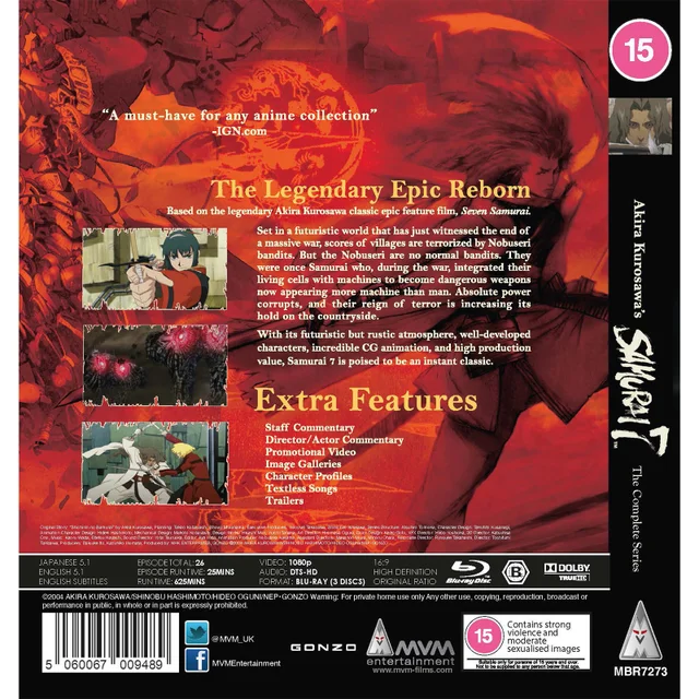 Samurai 7 Collection Standard Edition