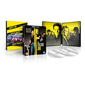 The Italian Job (2003) - 4K Ultra HD Steelbook (Includes Blu-ray)