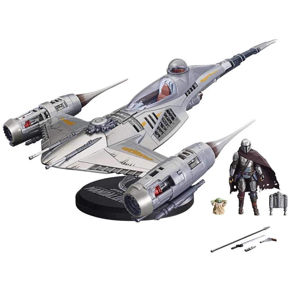 Hasbro Star Wars The Vintage Collection The Mandalorian’s N-1 Starfighter & Action Figure Image 1