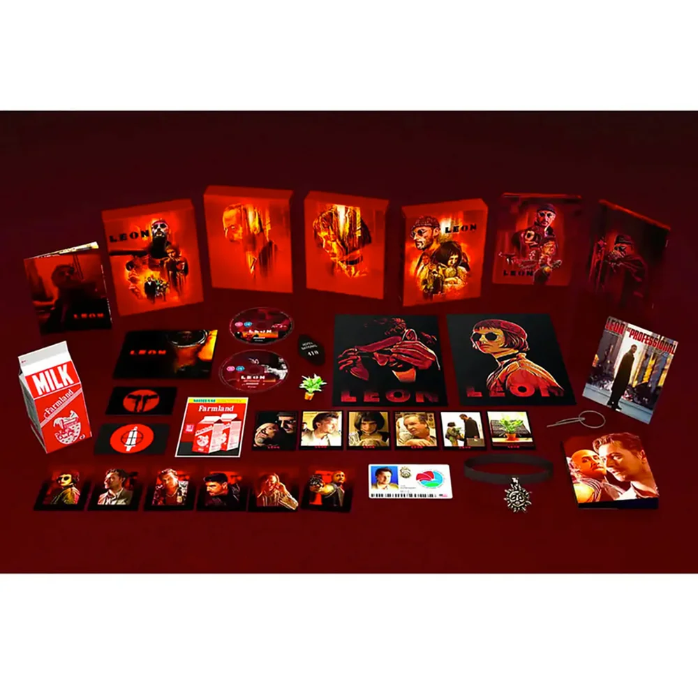 Leon Deluxe Edition Zavvi Exclusive 4K Ultra HD Steelbook (includes Blu-ray) Image 1