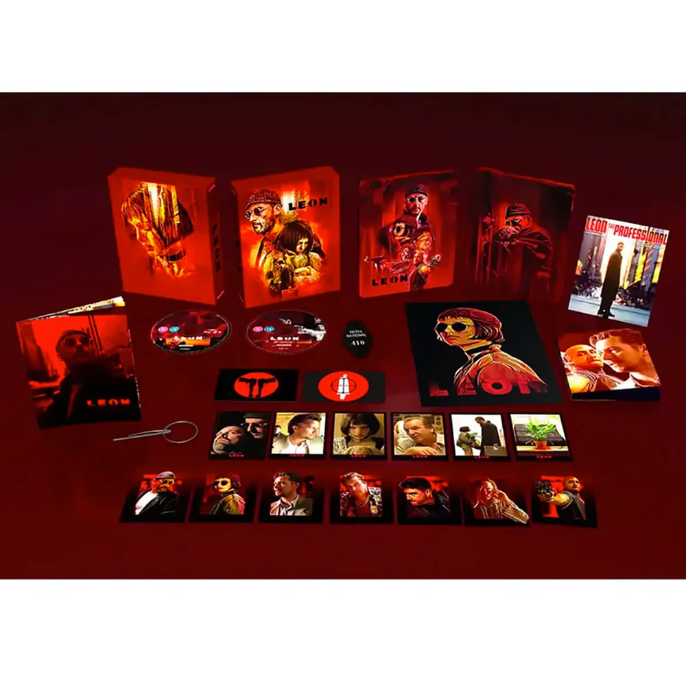 Leon Collectors Edition Zavvi Exclusive 4K Ultra HD Steelbook (includes Blu-ray) Image 1