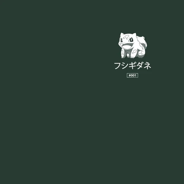 Pokémon Bulbasaur Evo Unisex T-Shirt - Green