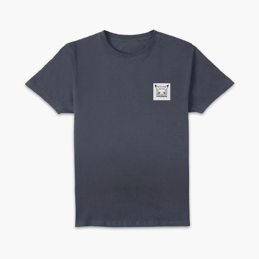 Pokémon Pikachu Patch Unisex T-Shirt - Navy - S Image 1
