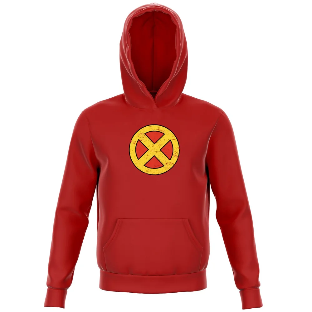 X-Men Emblem Kids' Hoodie - Red - 3-4 Years Image 1