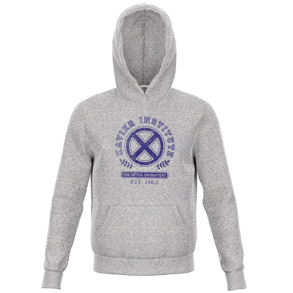 X-Men Xavier Institute For Gifted Youngsters Kids' Hoodie - Grey - 3-4 Years Image 1