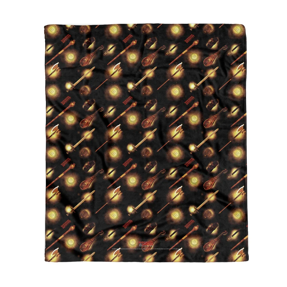 Dungeons & Dragons Choose Your Weapon Fleece Blanket - M Image 1
