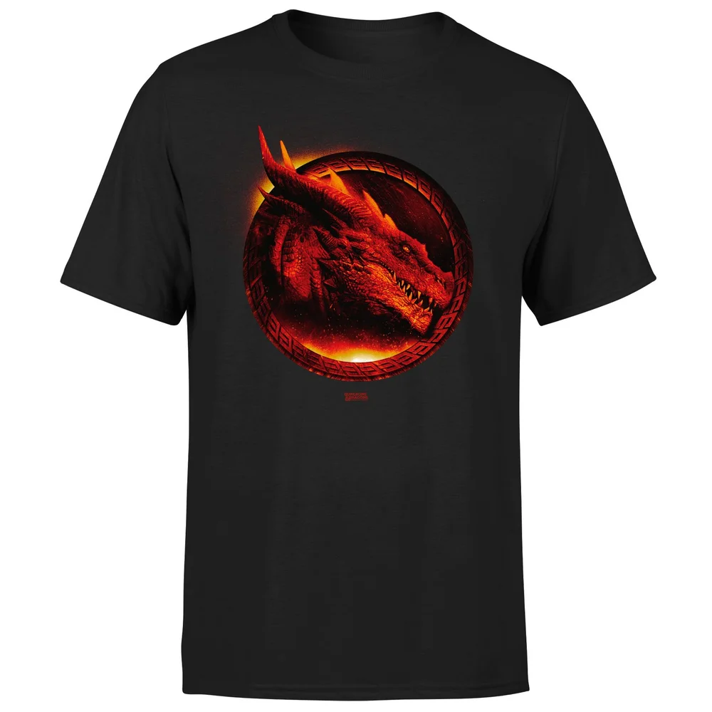 Dungeons & Dragons Dragon Fire Men's T-Shirt - Black - S Image 1