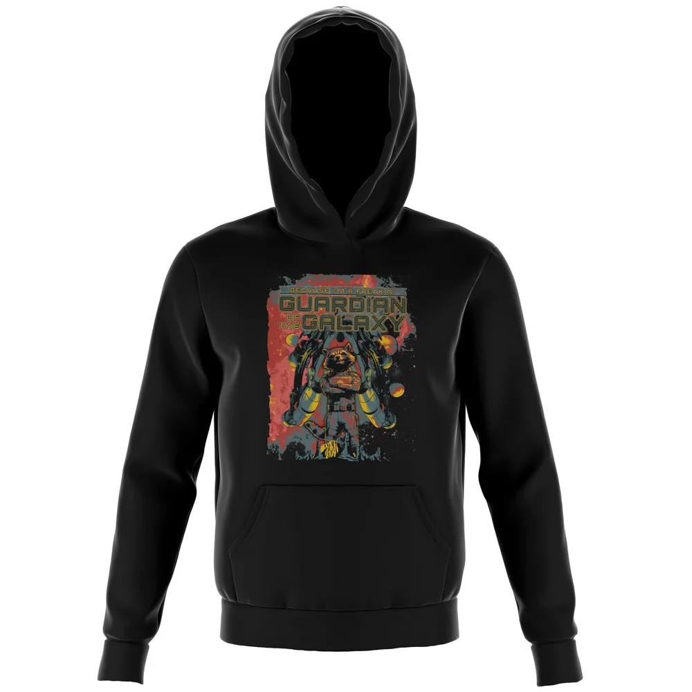 Guardians of the Galaxy I'm A Freakin' Guardian Of The Galaxy Kids' Hoodie - Black - 3-4 Years Image 1