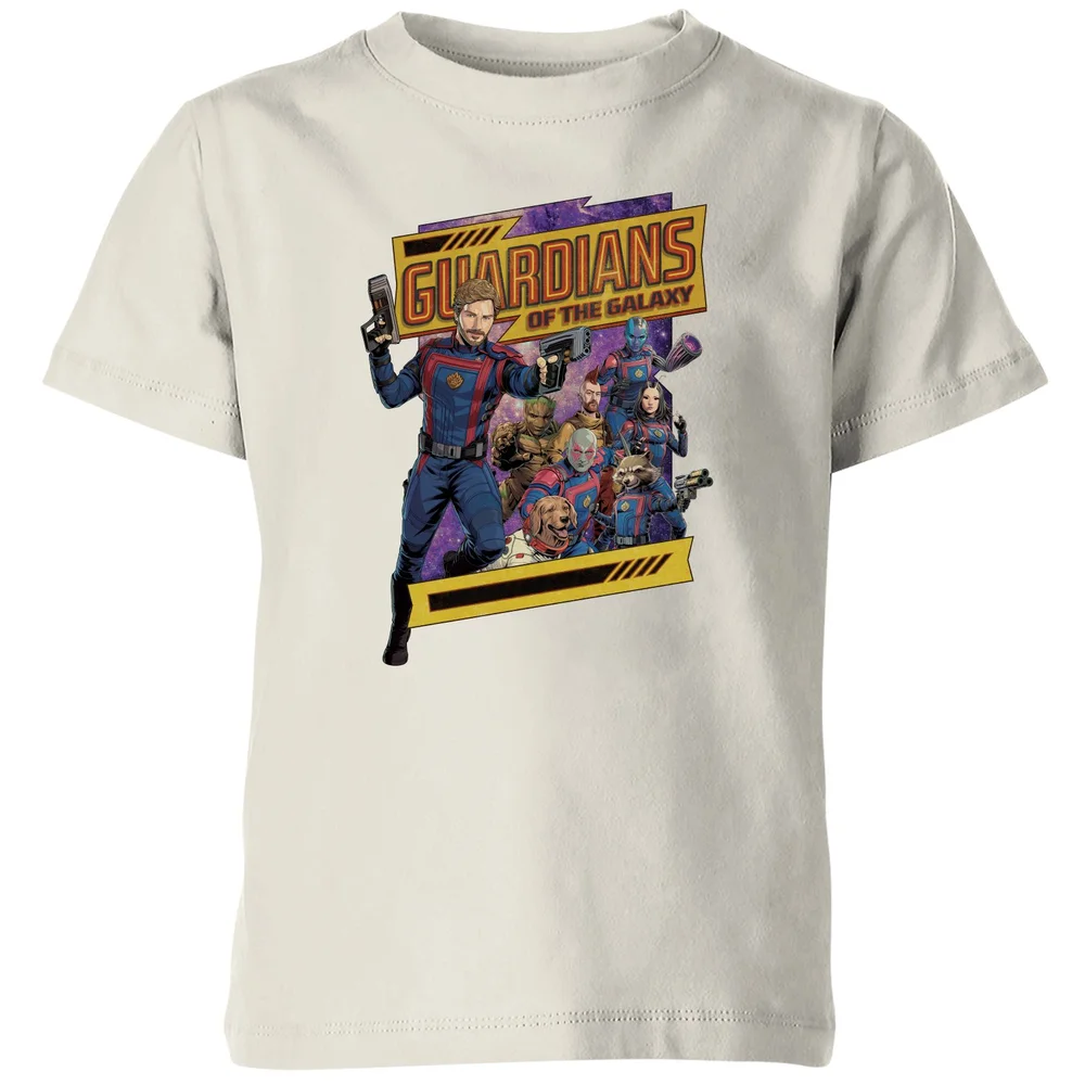 Guardians of the Galaxy Galaxy Kids' T-Shirt - Cream - 3-4 Years Image 1