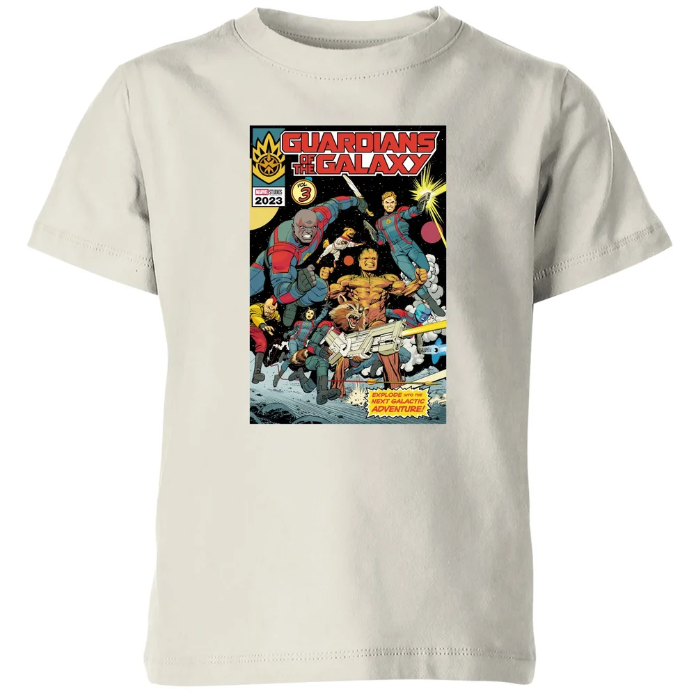Guardians of the Galaxy The Next Galactic Adventure Kids' T-Shirt - Cream - 3-4 Years Image 1