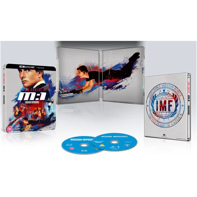 Mission Impossible 4K Ultra HD Steelbook (includes Blu-ray)