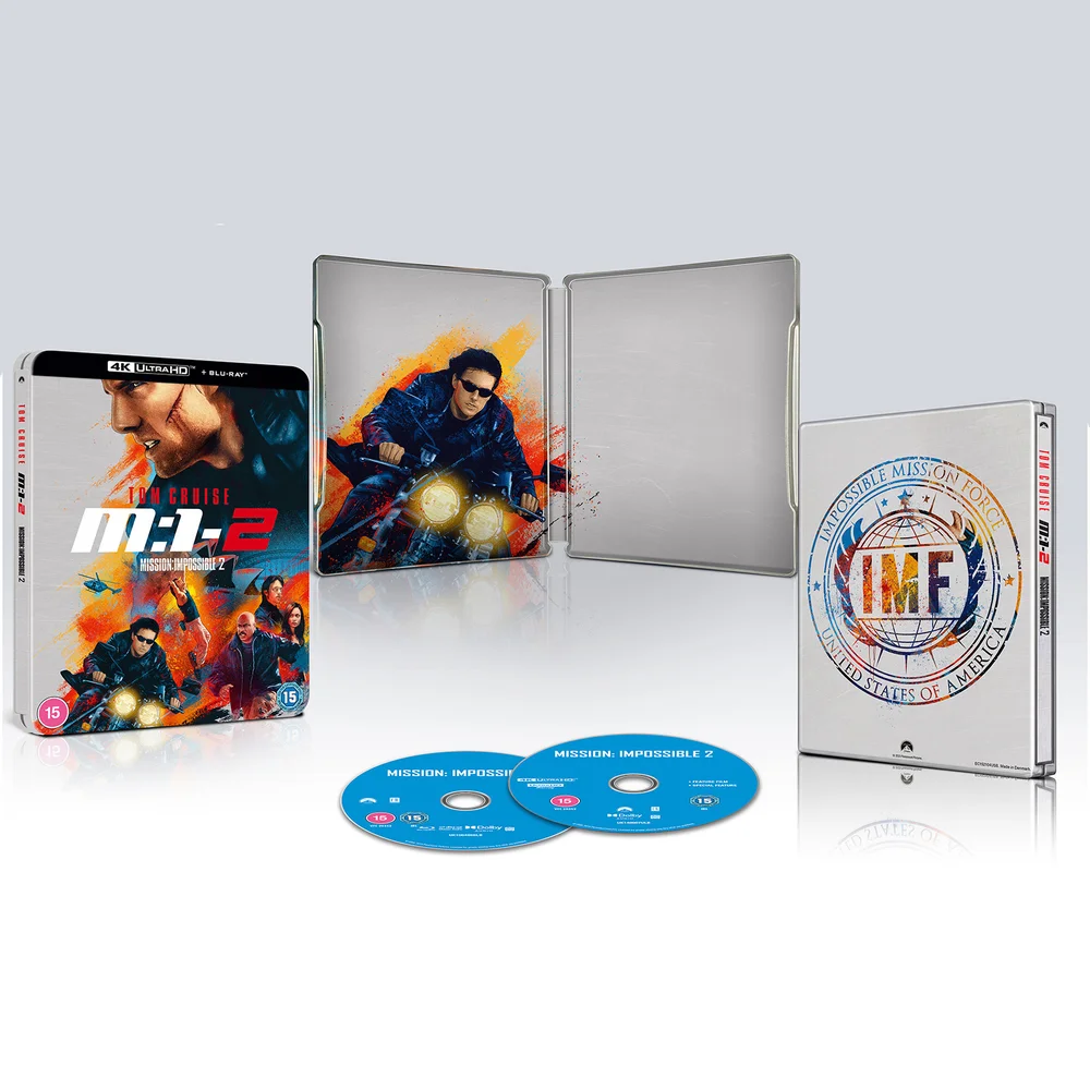 Mission Impossible 2 4K Ultra HD Steelbook (includes Blu-ray) Image 1