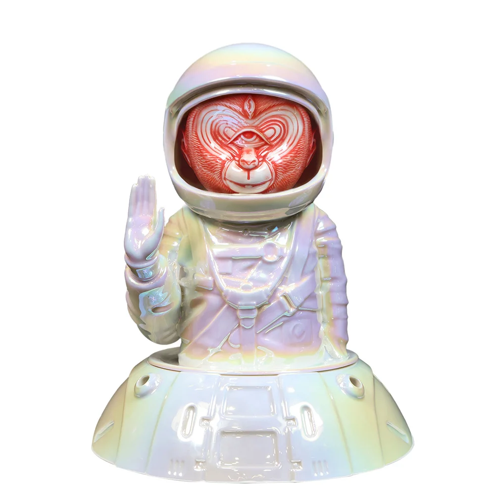 Mighty Jaxx Traveller by Fansack 9.8" Porcelain Incense Chamber Image 1