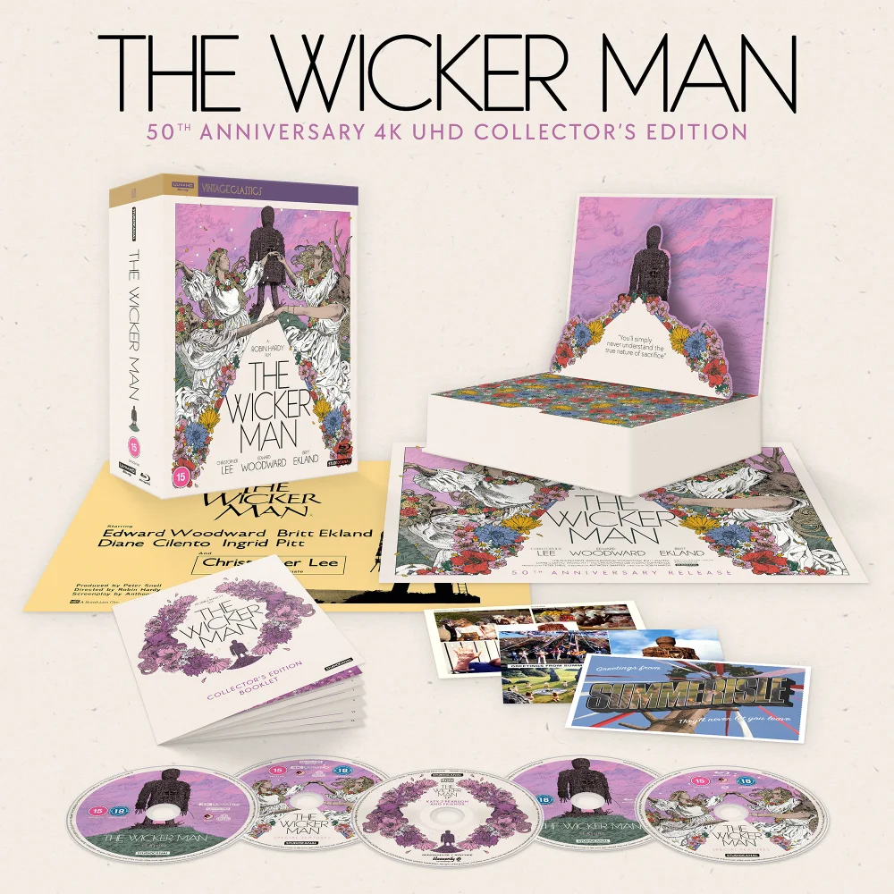 The Wicker Man 50th Anniversary 4K Ultra HD Collector's Edition (Vintage Classics) Image 1