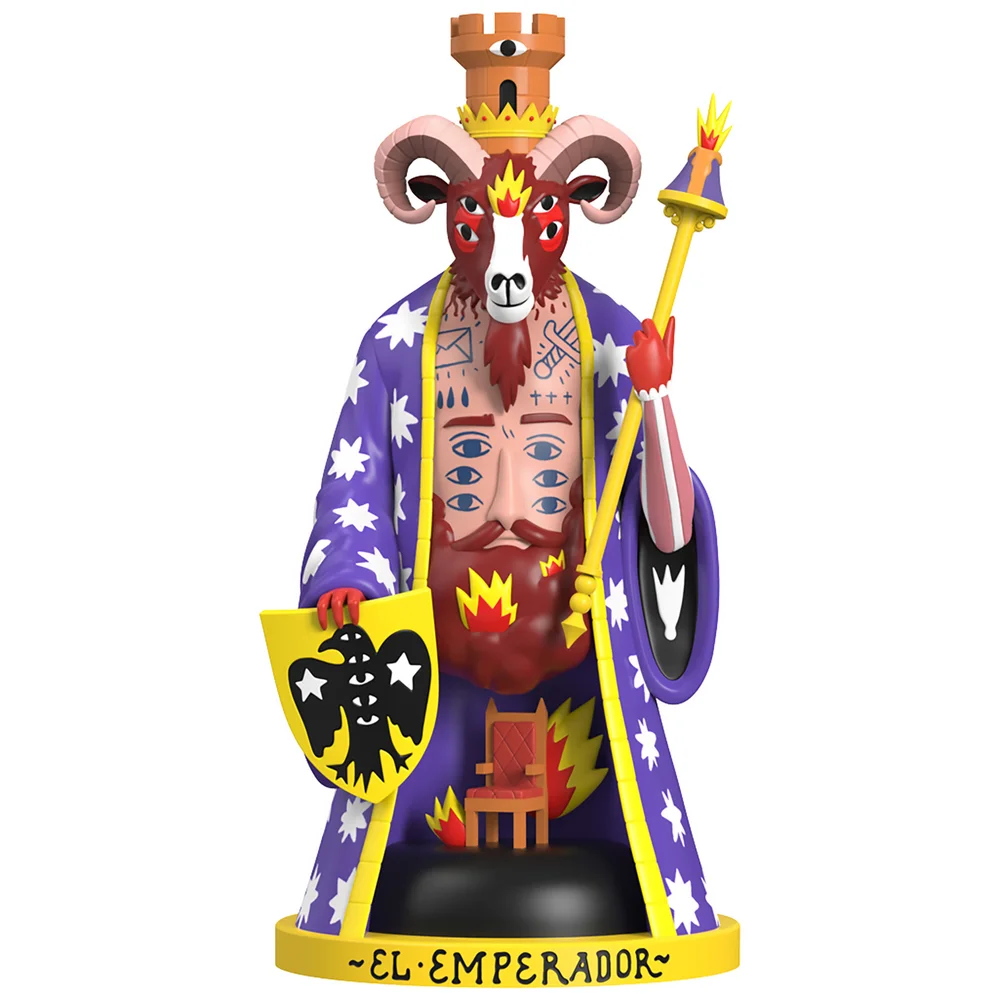 Mighty Jaxx El Emperador by Ricardo Cavolo 10" Collectible Figure Image 1