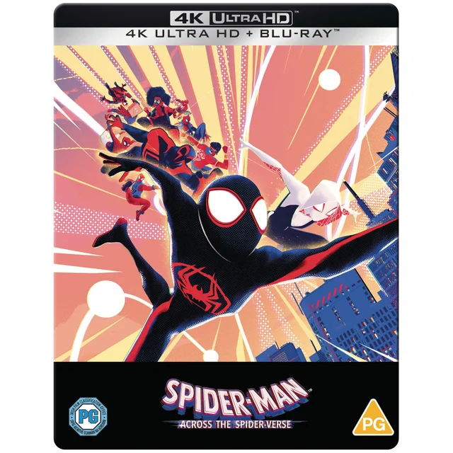 Spider-Man: Across The Spider-Verse 4K Ultra HD Steelbook (includes Blu-ray)