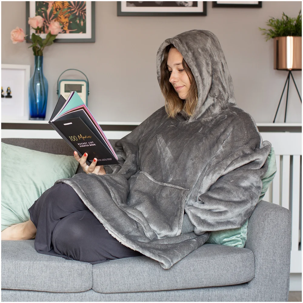 Grey Huggie Blanket Image 1