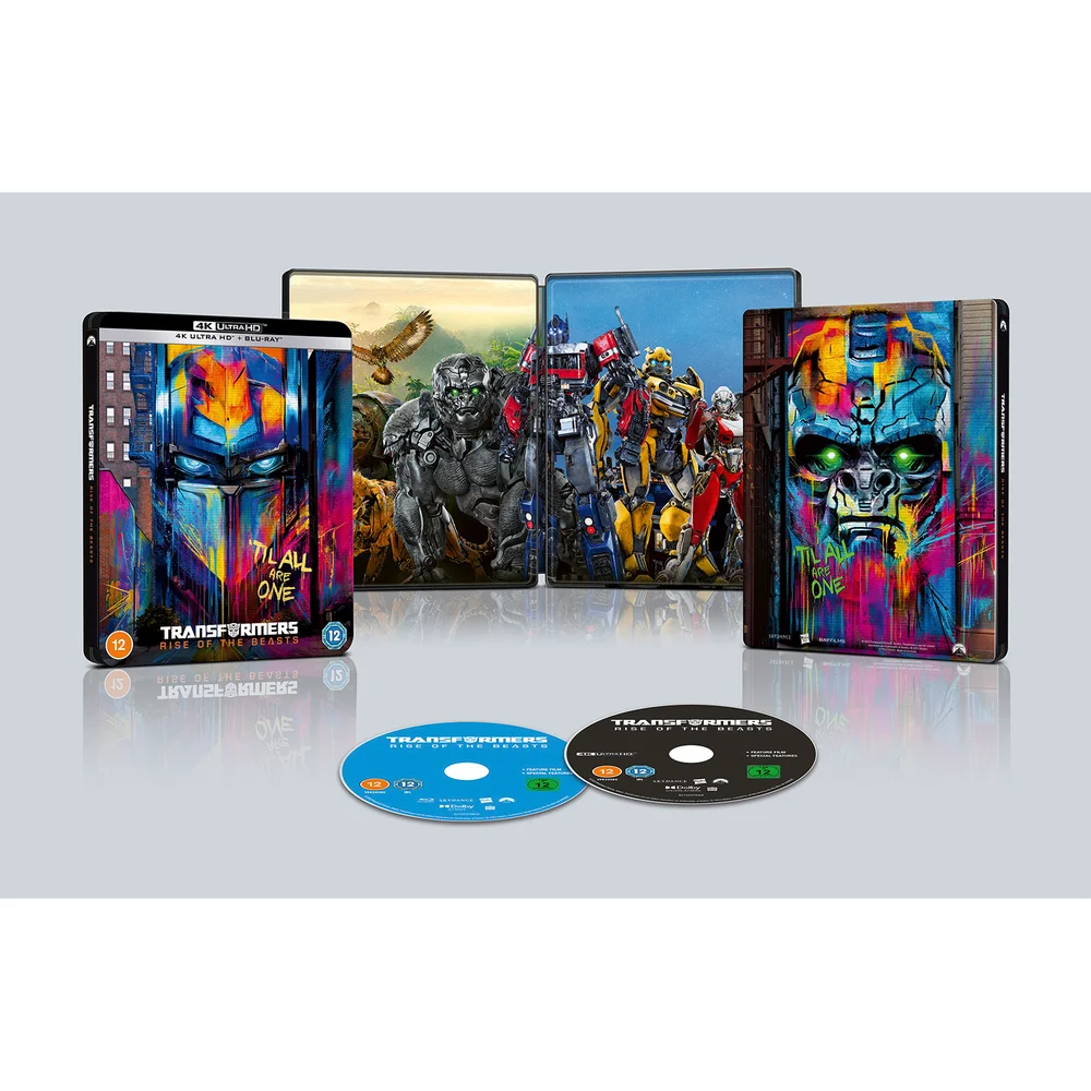 Transformers: Rise of the Beasts 4K Ultra HD Steelbook (includes Blu-ray) Image 1