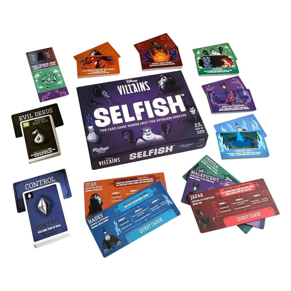 Selfish: Disney Villains Edition Game Image 1