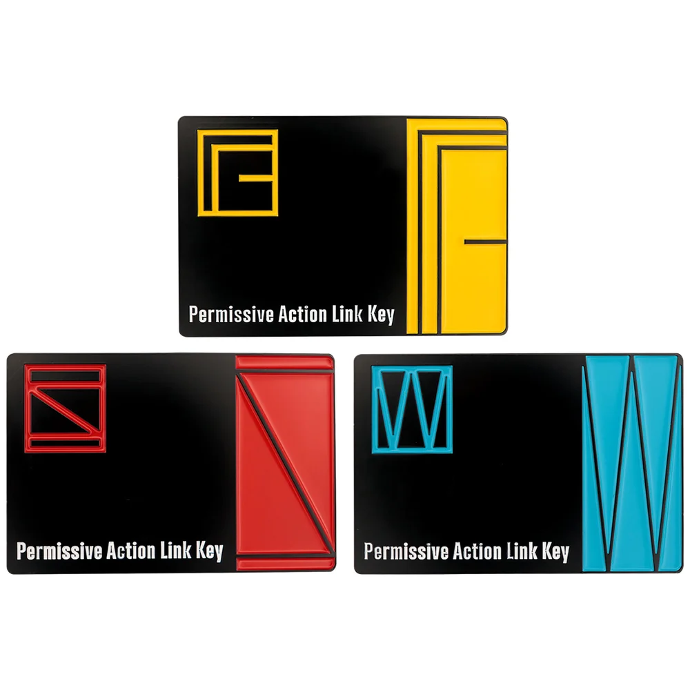 Metal Gear Solid Set of Three Key Cards by Fanattik Image 1