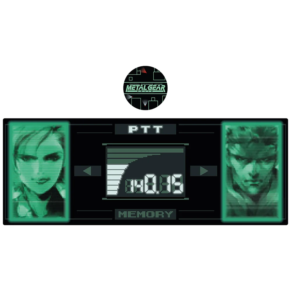 Metal Gear Solid Xl Desk Pad and Coaster Set by Fanattik Image 1