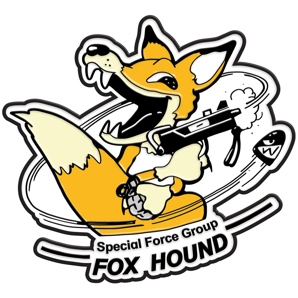 Metal Gear Solid Limited Edition Pin Badge by Fanattik Image 1