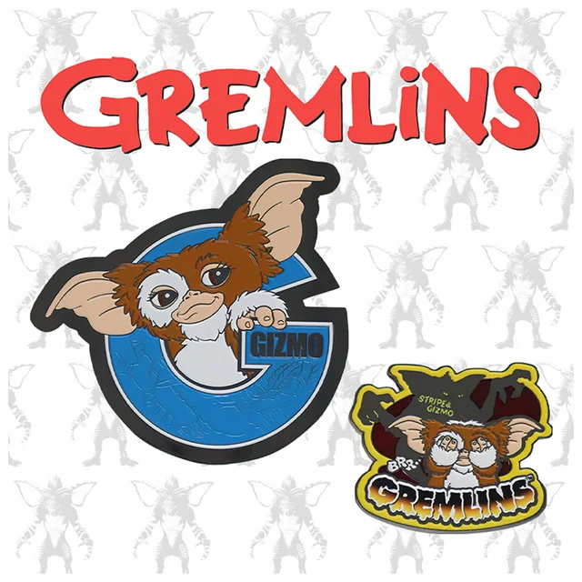 Gremlins Medallion and Pin Set