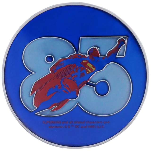 Superman 85th Anniversary Medallion