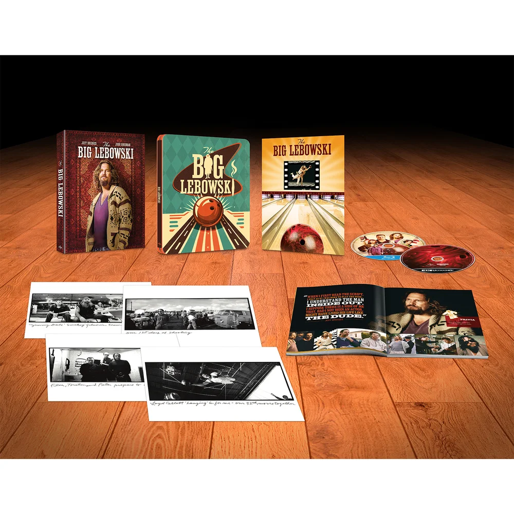 The Big Lebowski 25th Anniversary Collectors Edition 4K Ultra HD Steelbook (includes Blu-ray) Image 1