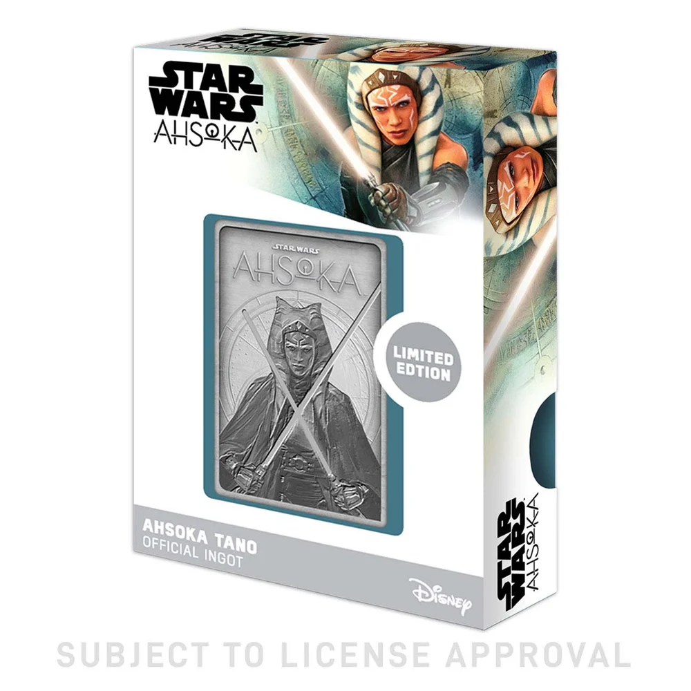 Star Wars limited editon Ashoka Ingot by Fanattik Image 1
