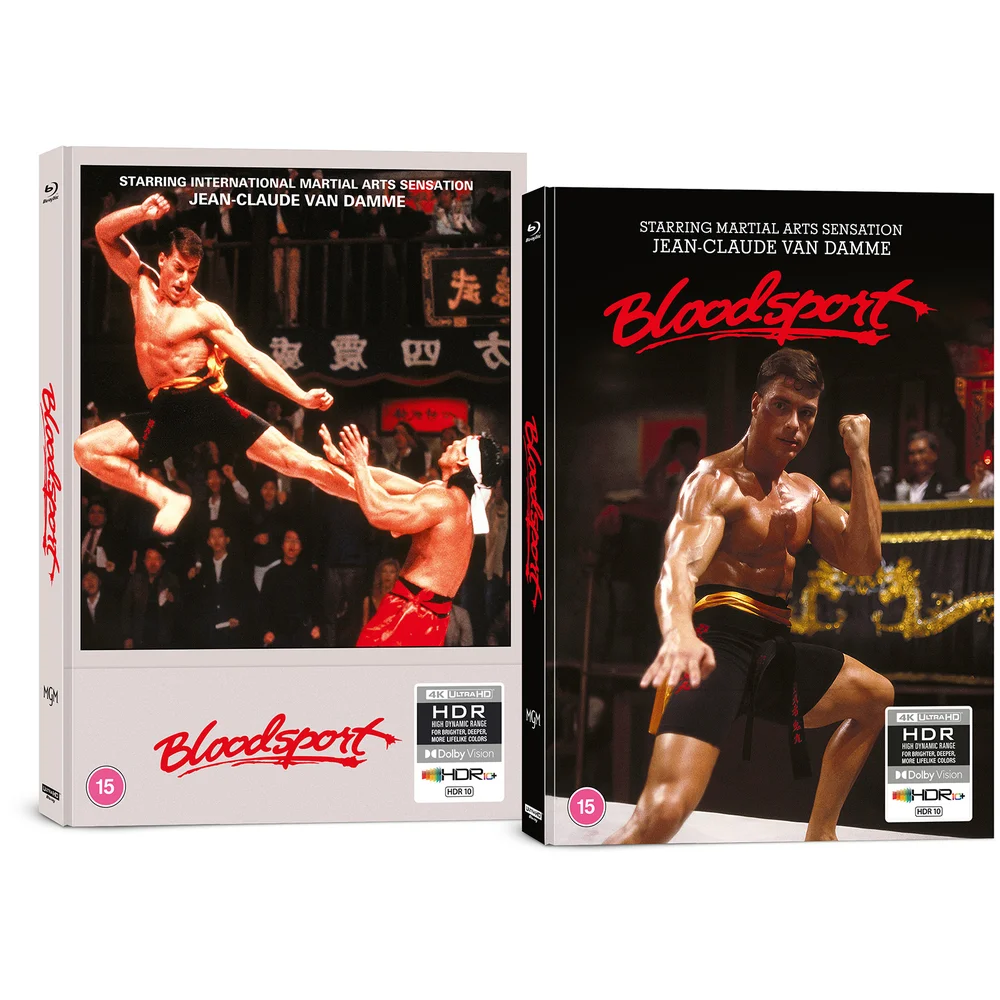 Bloodsport Limited Collectors Edition 4K Ultra HD Mediabook Artwork B (includes Blu-ray) Image 1