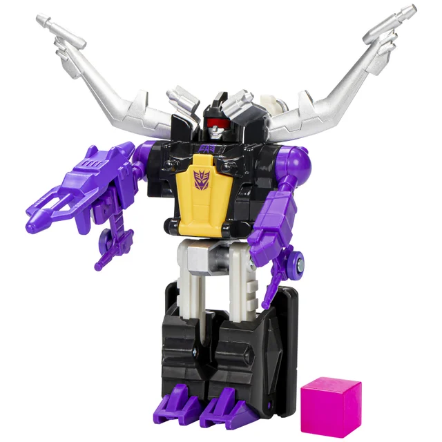 Transformers Toys Retro G1 Shrapnel Converting Action Figure (5.5”)