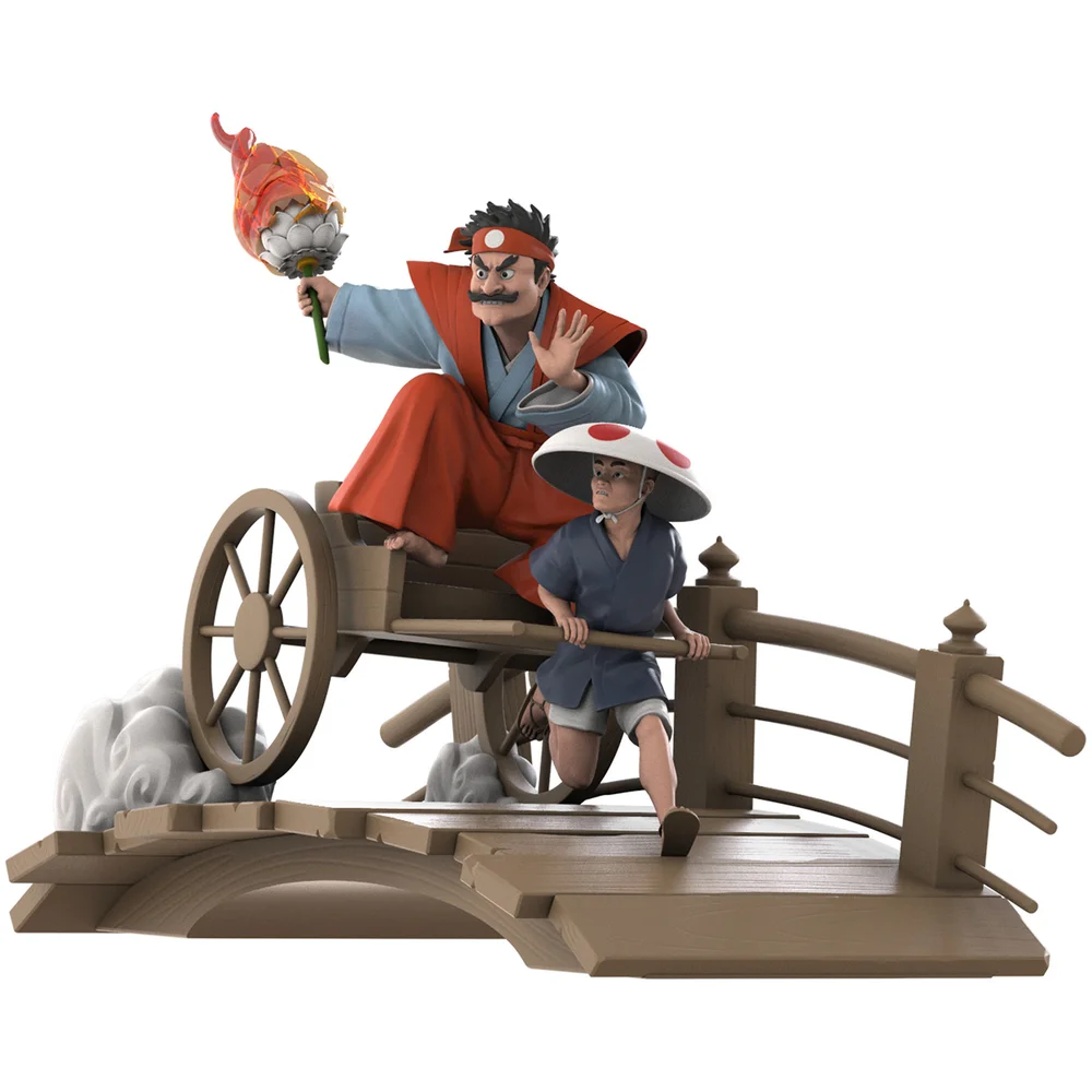 Ukiyo-E Rickshaw Kart: Mushroom Shogun by Jed Henry Image 1