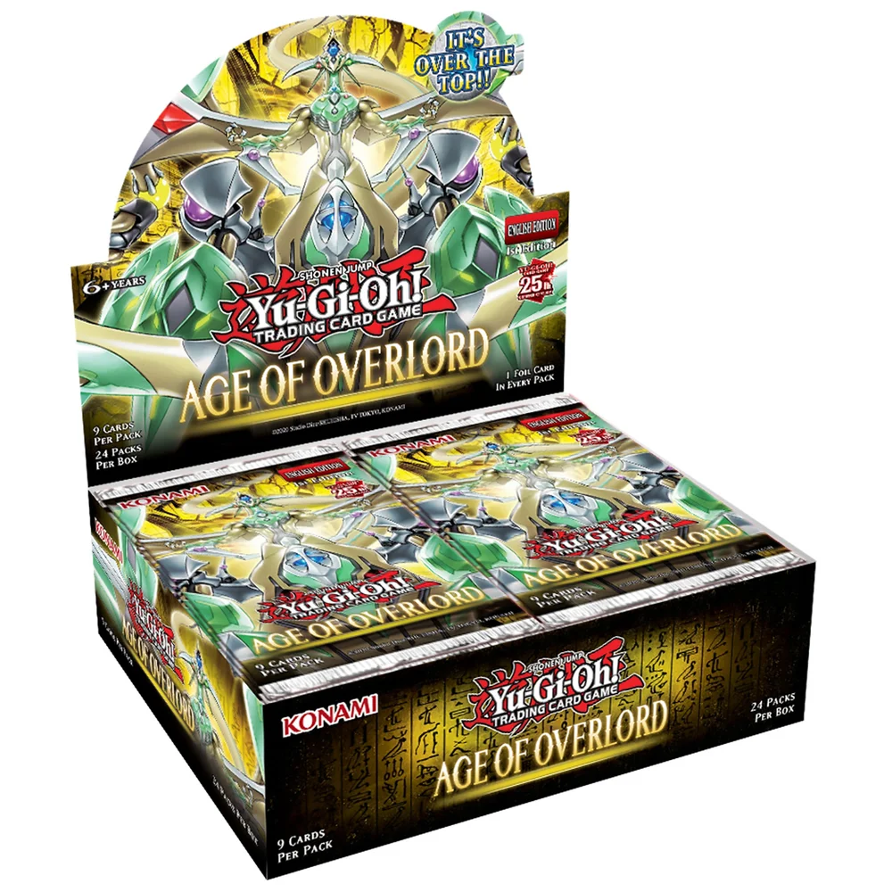 Yu-Gi-Oh! TCG: Age of Overlord Booster CDU (24 Booster Packs) Image 1