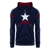 Captain America: Premium Hoodie - undefined undefined