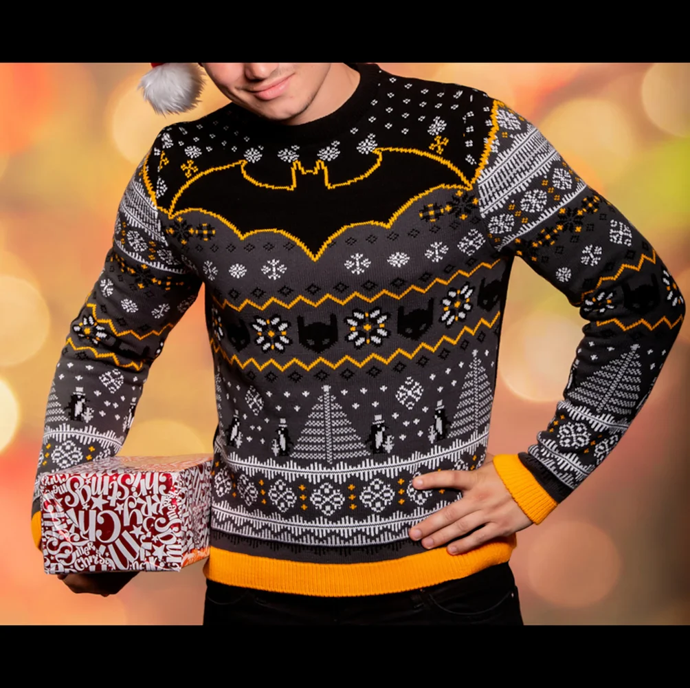 Batman: Penguin Christmas Jumper - S Image 1