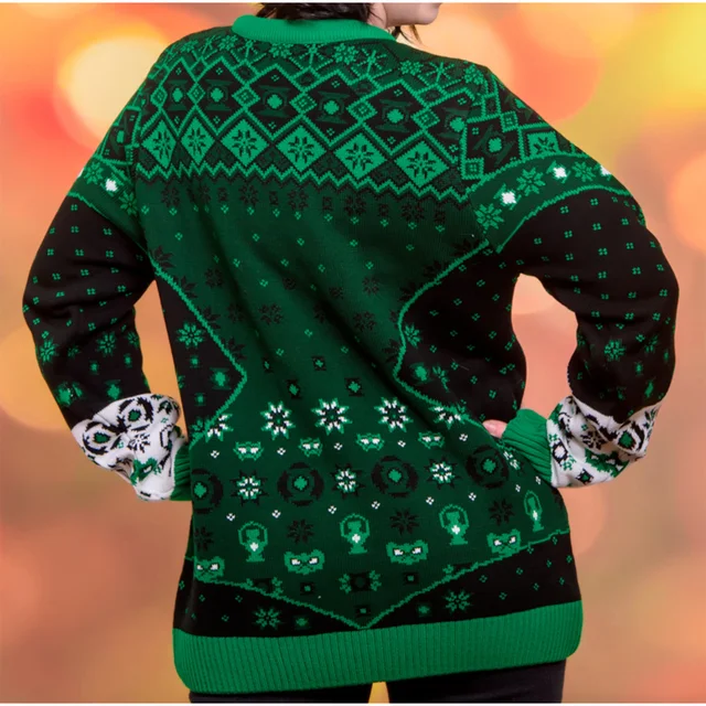 Green Lantern Christmas Jumper