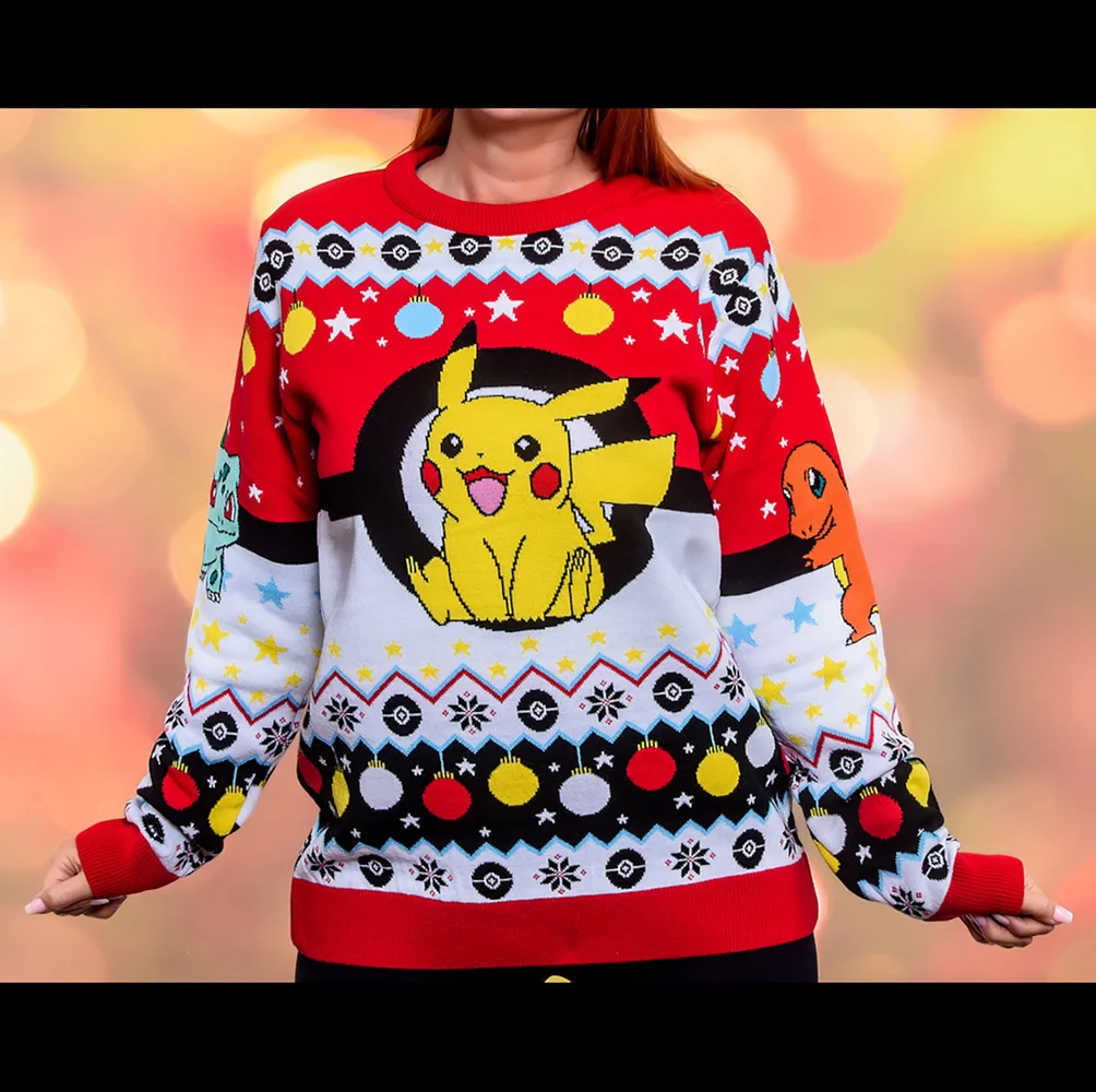 Pokemon Christmas Jumper - XS Image 1