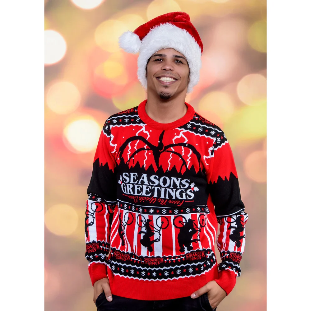 Stranger Things Christmas Jumper - XL Image 1