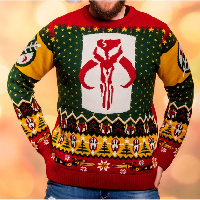 Star Wars Boba Fett Christmas Jumper