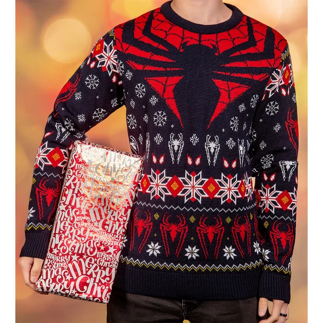 Spiderman Christmas Jumper