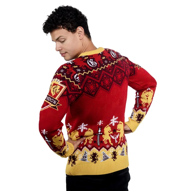 Gryffindor House Crest Christmas Jumper
