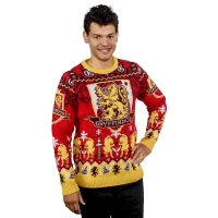 Gryffindor House Crest Christmas Jumper - undefined undefined