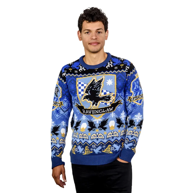 Ravenclaw House Crest Christmas Jumper