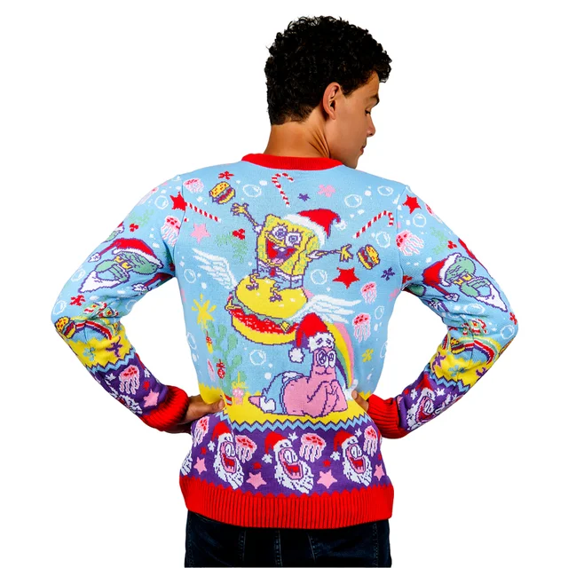 Spongebob Squarepants: SEAson's Greetings Christmas Jumper