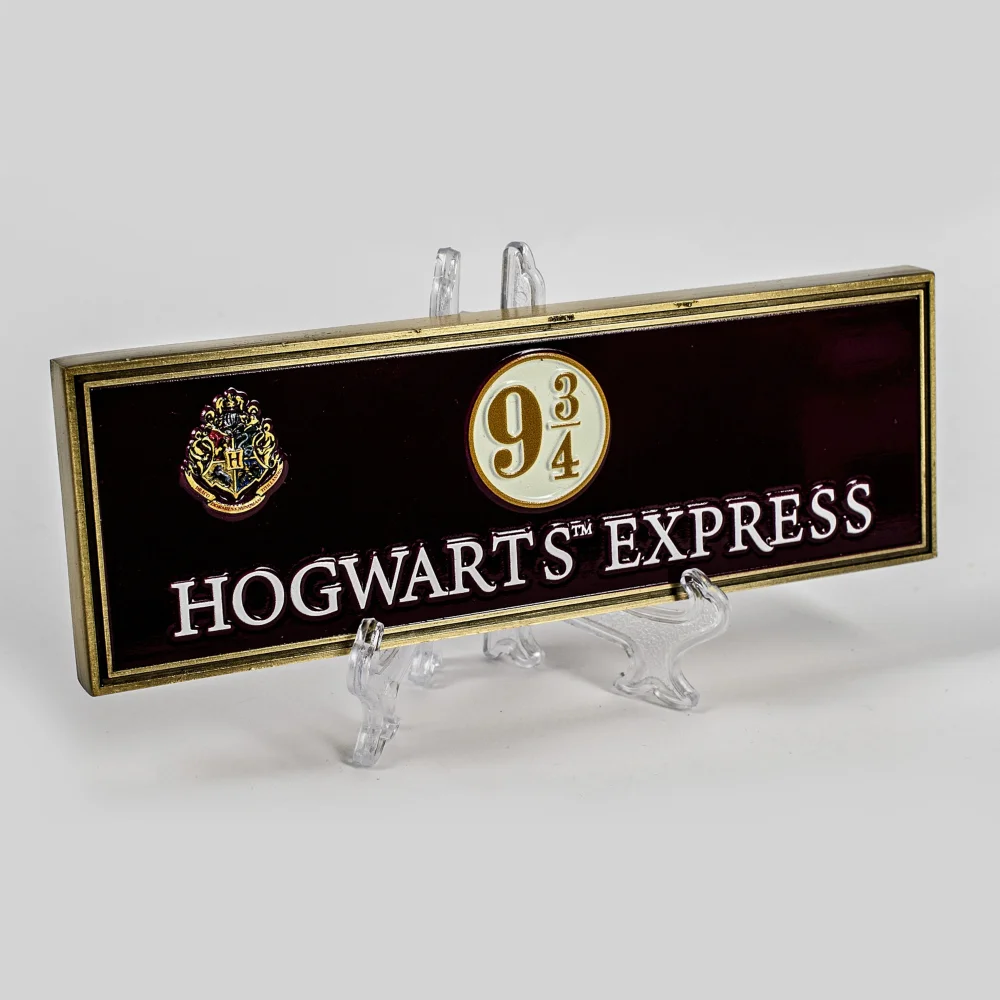 Harry Potter: Platform 9 ¾ Metal Sign Image 1