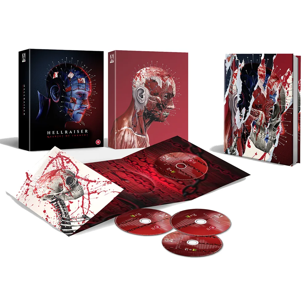 Hellraiser - Quartet Of Torment - Limited Edition Blu Ray Image 1